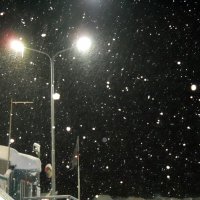 Ночной снегопад :: Наталья Пендюк Пендюк