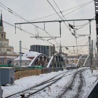 новые мосты Каланчевского путепровода :: Сергей Лындин