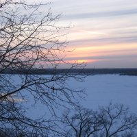 Волга зимой :: Надежда 