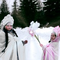 Встреча зимы и весны :: Елена Трошева