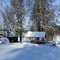 Зимний сельский пейзаж. :: Милешкин Владимир Алексеевич 