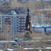 Колокольня Казанского Головинского монастыря :: Сергей Лындин