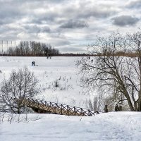 зимняя картинка февраля :: Валентина. .