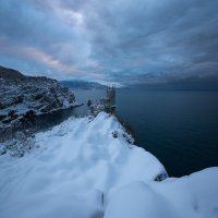 Ласточкино гнездо зимой :: Сергей Титов