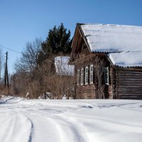 Зима в старой деревни :: Дмитрий Балашов