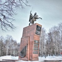 Памятник В.И. Чапаеву в Чебоксарах :: Andrey Lomakin