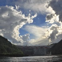 Саяно-Шушенская ГЭС :: Спартак Краснопевцев