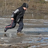 Покоритель водной стихии. :: Николай Масляев