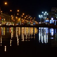 Огни ночного города. :: Андрей + Ирина Степановы