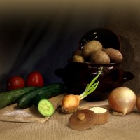 Натюрморт с овощами :: Нэля Лысенко