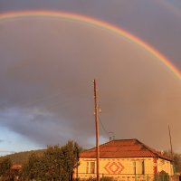 Когда увидишь радугу загадывай желание. :: Татьяна Перегудова 