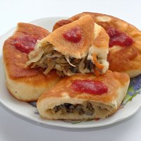 И снова пирожков с грибами и  капустой напечём! :-) :: Андрей Заломленков