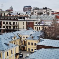 Москва. Храм Воскресения Христова в Кадашах. Вид с колокольни. :: Надежда Лаптева