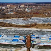 Как зимуют корабли. Пермь. Затон. :: Павел © Смирнов