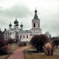 Деревня Сологубовка церковь Успения Богородицы. :: Игорь Корф