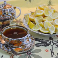 Чай с лимоном :: Татьяна Лютаева