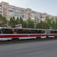 Из жизни Самарских трамваев. :: Олег Манаенков