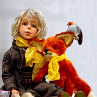 Маленький принц со своим другом... в кукольном исполнении :: Тамара Бедай 