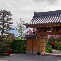 Японский сад «Шесть чувств». Центральные ворота :: AZ east3