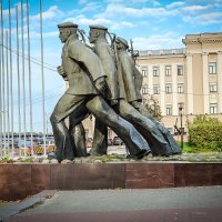 Монумент героям волжской военной флотилии, нижний новгород. :: Nonna 