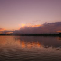 Закат на озеро Торбеево :: Георгий А