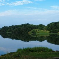 Утром на живописном озере. :: Милешкин Владимир Алексеевич 