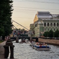Санкт-Петербург. Вечерняя прогулка. Крюков канал. :: Надежда Лаптева