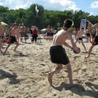 Пляжный спорт: руки на мяче, ноги на песке, а душа - в небе! :: Alex Aro Aro Алексей Арошенко