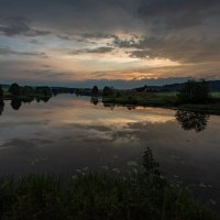 Августовское утро на речке Буянке. :: Виктор Евстратов