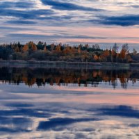 Шумилинское озеро в октябре :: Анатолий Клепешнёв