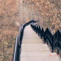 лестница к реке Каменка :: peretz 