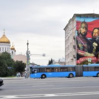 Граффити на Волхонке. :: Татьяна Помогалова