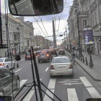 Санкт-Петербург, на автобусе по Невскому. :: Игорь Олегович Кравченко