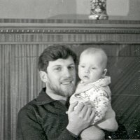 Мой папа и я. 1970г. :: Ольга Бекетова