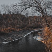 Осенним утро у реки :: Вадим Басов