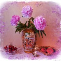 Пионы в китайской вазе :: Nina Yudicheva
