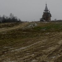 Этюд  Настроение  Дорога на родник :: олег свирский 