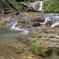 Водопады ручья Джегош :: Татьяна Лютаева