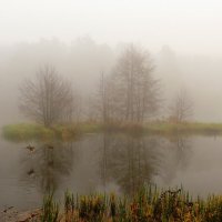 Остров в тумане :: Андрей Снегерёв