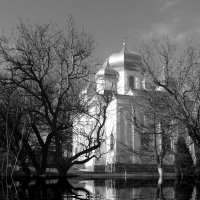 Вознесенский собор Гыпржскогомонастыря в Молдове :: Александр Чеботарь