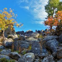 Золотая осень в Анталийской Каппадокии... :: Sergey Gordoff