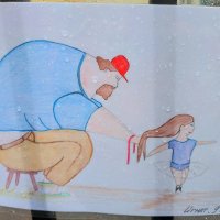 конкурс детского рисунка "Мой папа всё может" :: Андрей Лукьянов