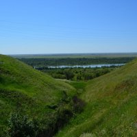 Пухляковский. Овраг в северных окрестностях хутора. :: Пётр Чернега