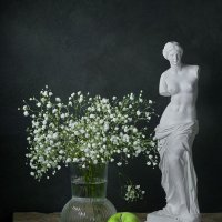 Венера, цветы и яблоко :: Victor Brig