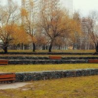 Опустел наш парк. :: Татьяна Помогалова