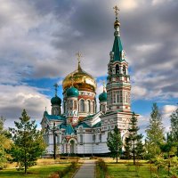 Успенский кафедральный собор. Омск :: Mikhail Irtyshskiy