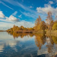 осень на озере :: Александр Есликов