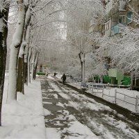 Первый снег :: Геннадий Худолеев Худолеев