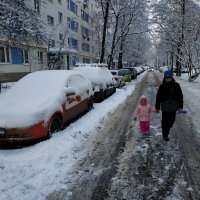 Москва после снегопада :: Андрей Лукьянов