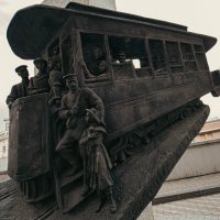 Памятник первому трамваю, Киев :: Олег 